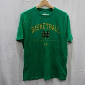 Notre Dame Basketball T-shirt - Green / Medium